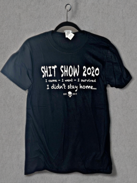 Men’s T-Shirt “Shit Show 2020” Black short sleeve T-shirt