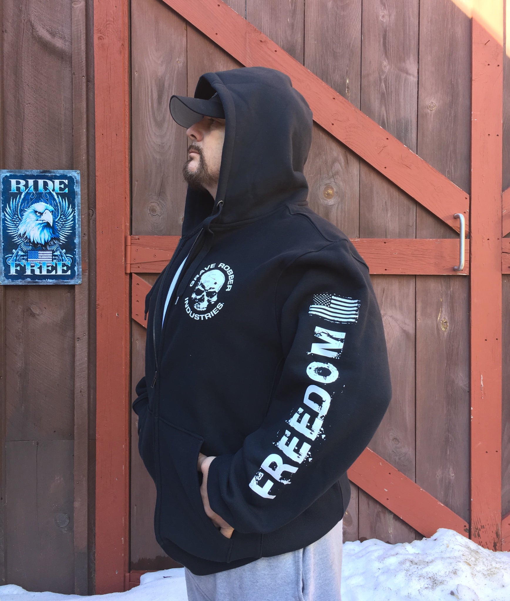 Hoodies Zip-up Heavyweight hoodie 12 oz