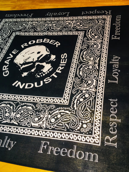 New style Grave Robber Industries Bandanas