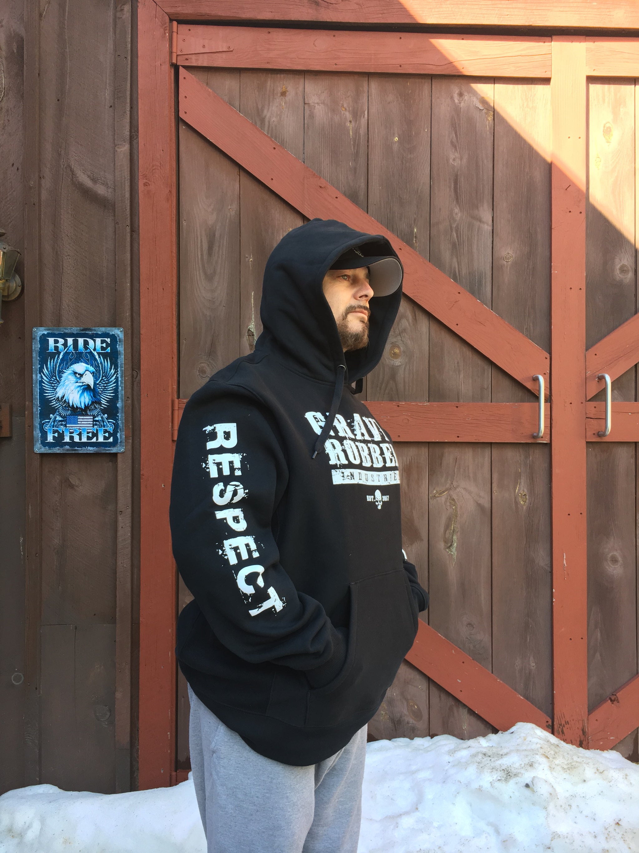 Hoodie - Pullover Heavyweight 12 oz with Grave Robber