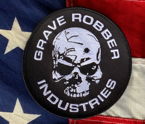 Grave Robber Industries 4 1/2 inch sew-on patch