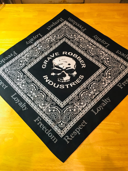 New style Grave Robber Industries Bandanas
